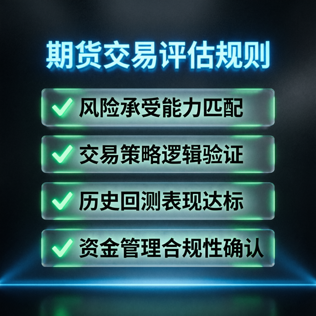 Trading evaluation rules checklist