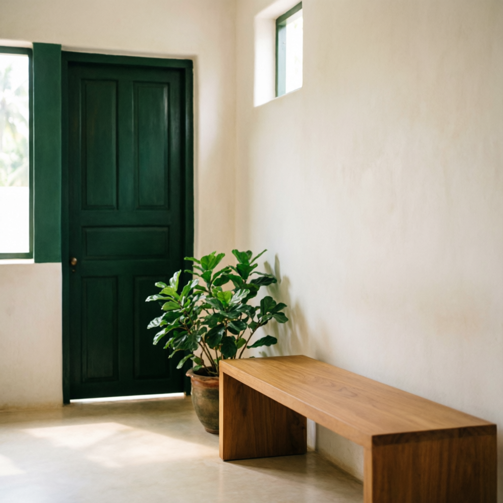 Calm waiting area inside the clinic