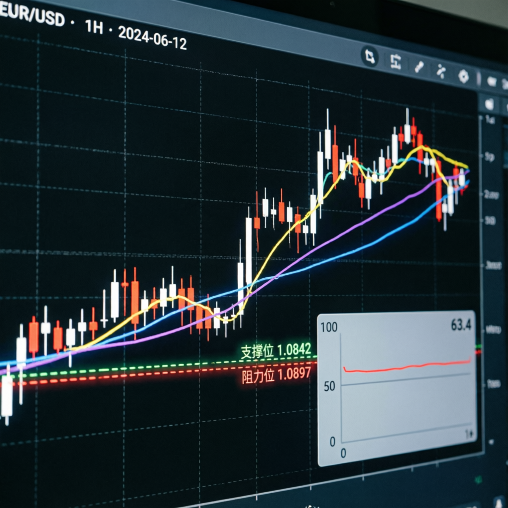 FunderPro challenge progress chart showing profit target achievement and drawdown monitoring