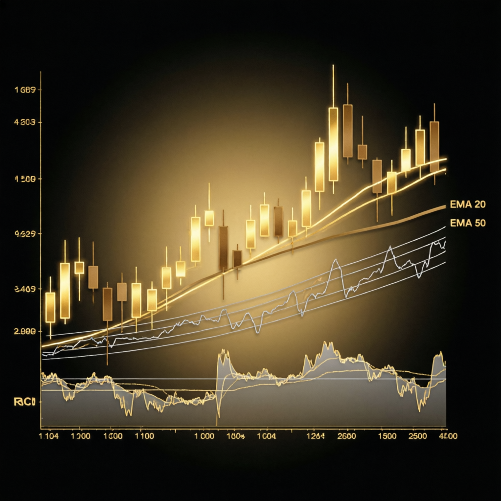 Premium Gold Trading Chart