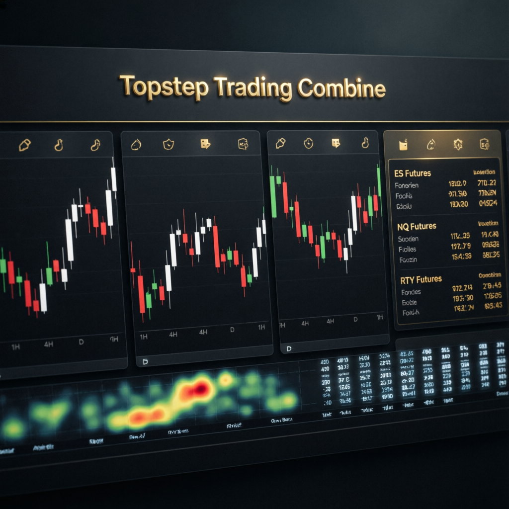 Topstep Trading Combine Dashboard