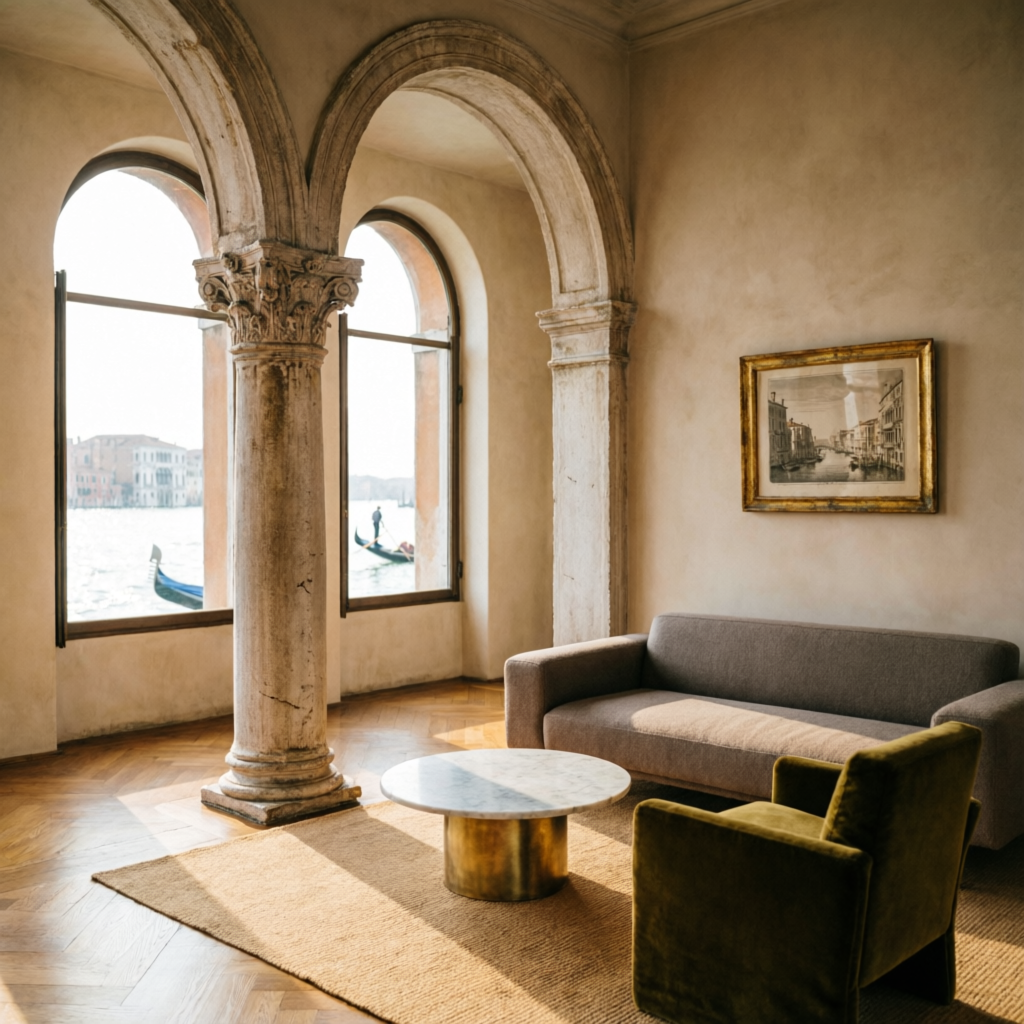 Интерьер апартаментов Ocibisi в Венеции