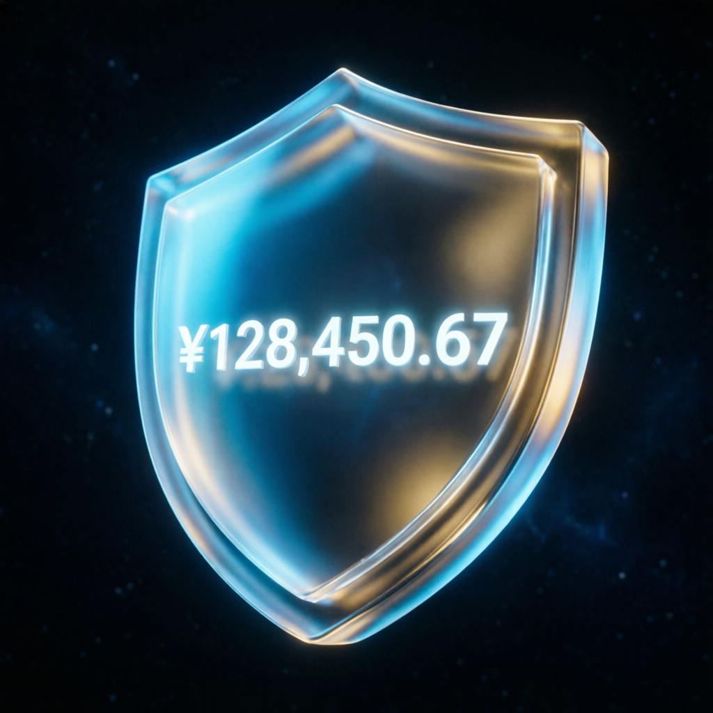Protective shield representing account security and drawdown protection
