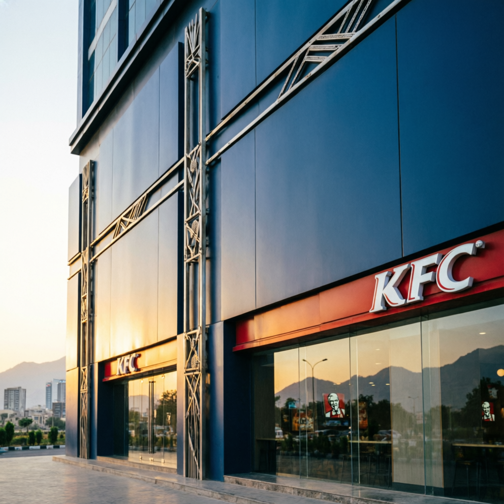 Commercial building elevation
