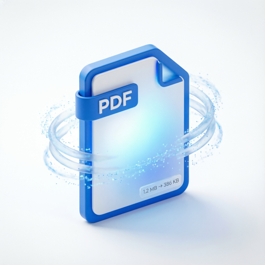 PDF Compression Illustration