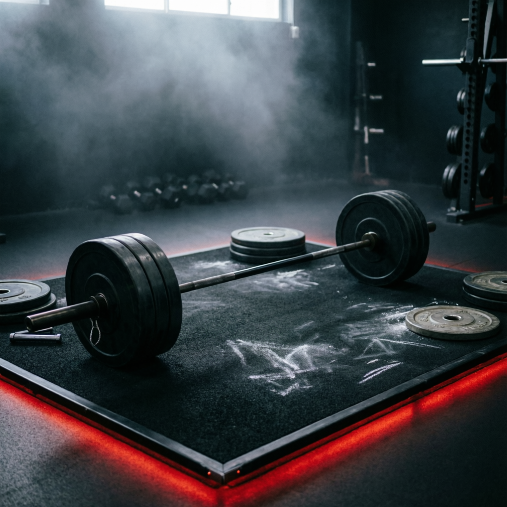Concept imagery — deadlift platform
