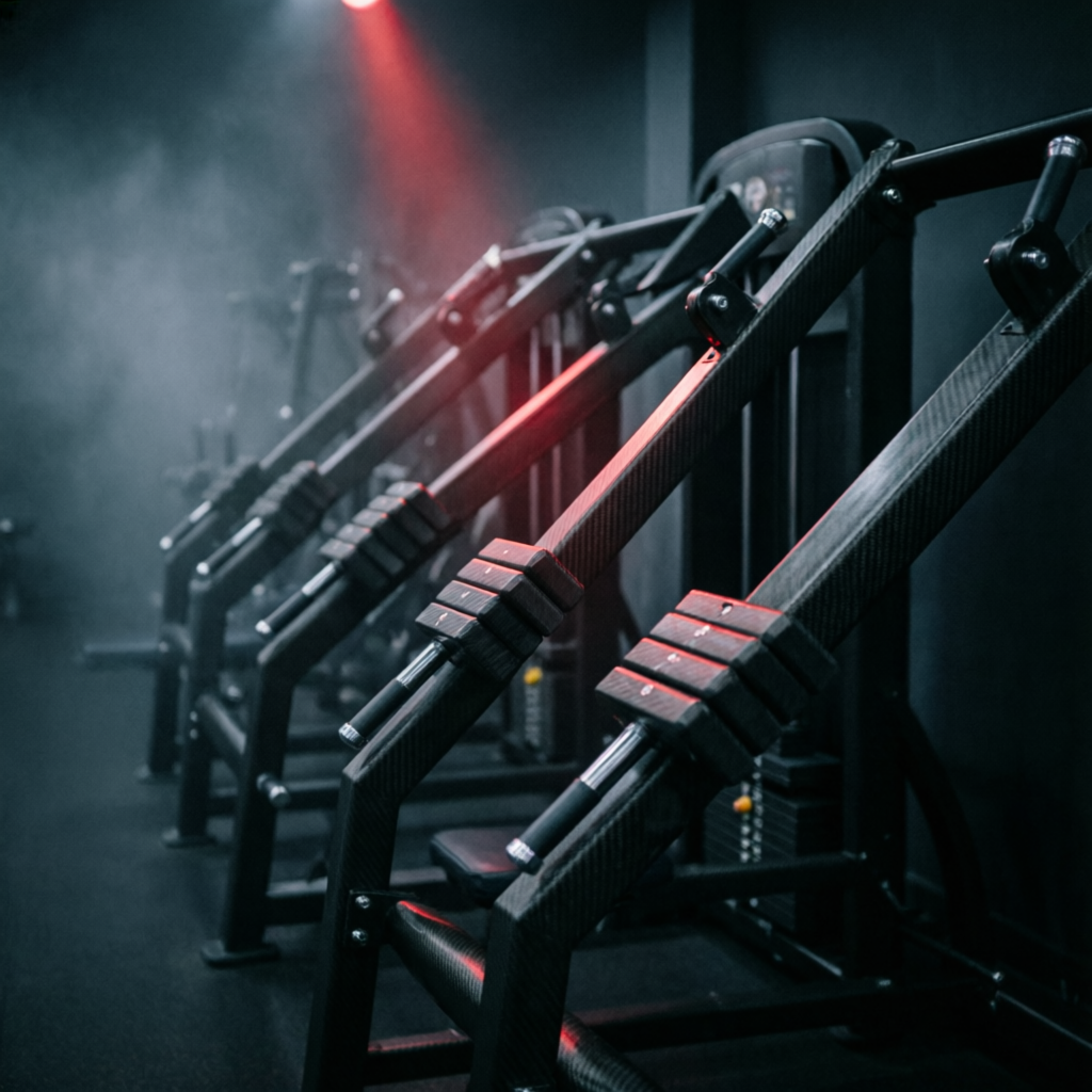 Concept imagery — machine row