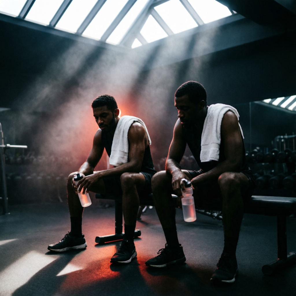 Concept imagery — post-session rest