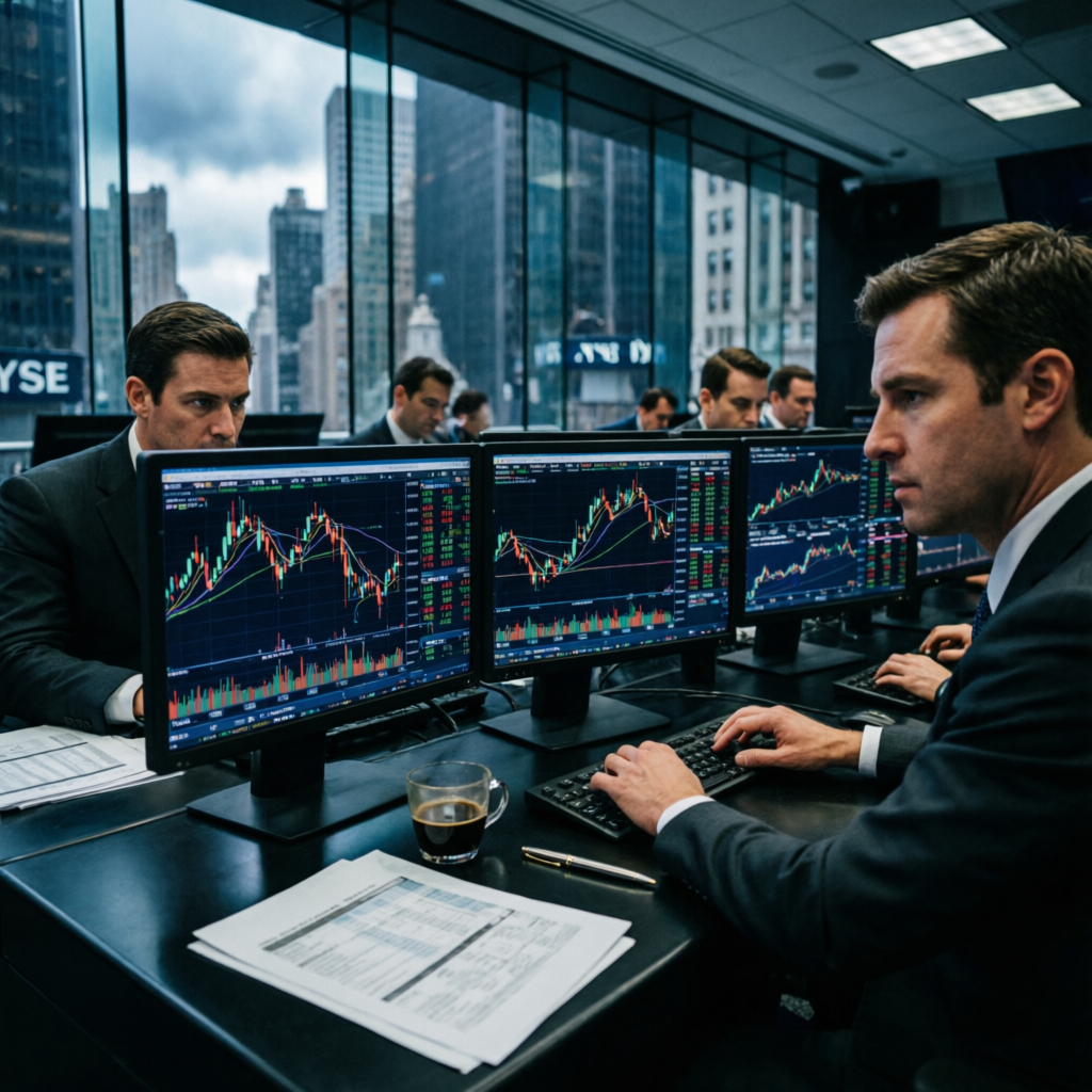 Professional traders managing My Funded Futures accounts with prop firm passing service
