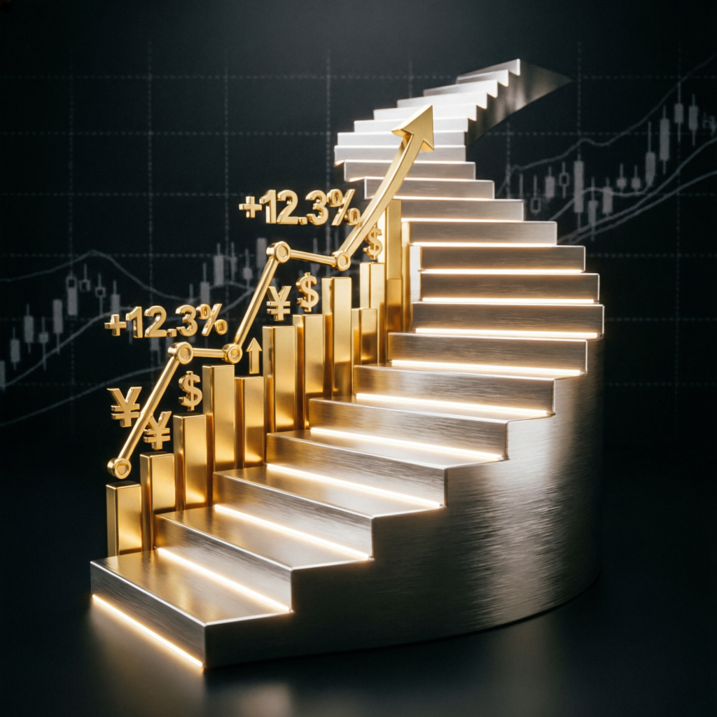 My Funded Futures scaling plan growth visualization