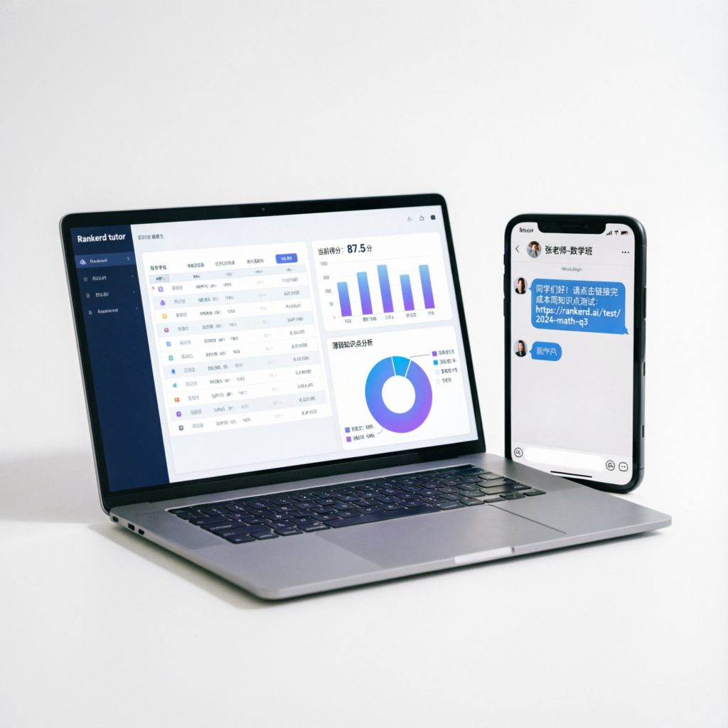 Rankerd Dashboard showing live rankings and insights