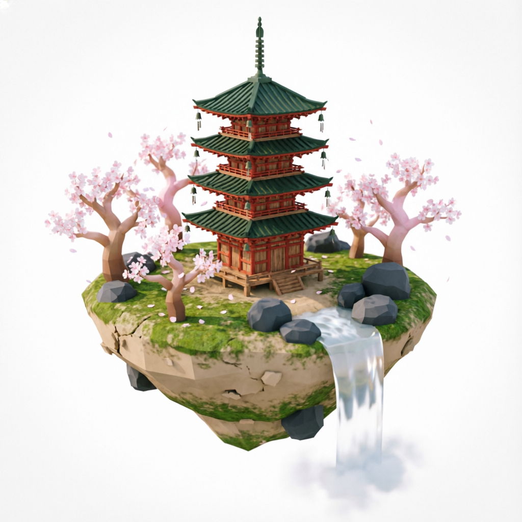 Pagoda Reach island