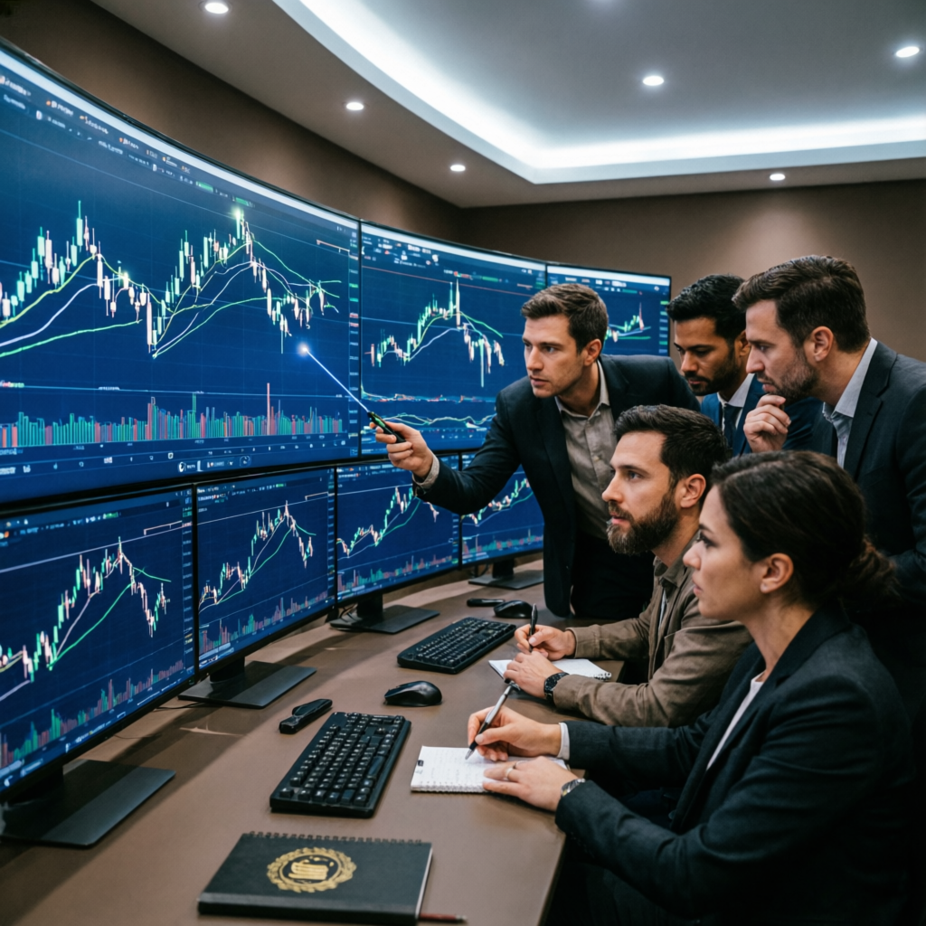 Professional trading team