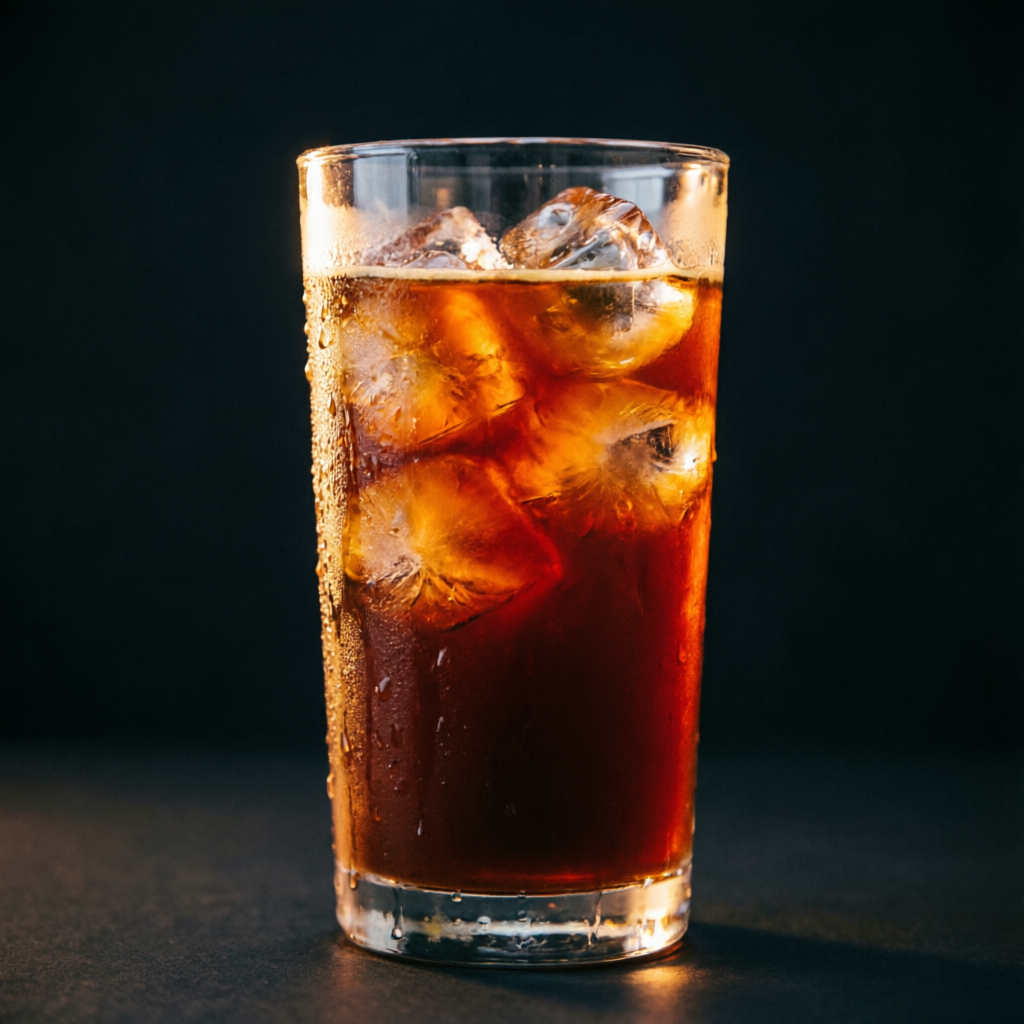 Cold brew con hielo