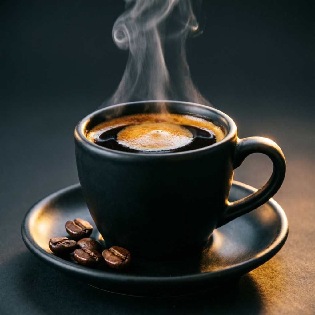 Espresso con crema avellanada