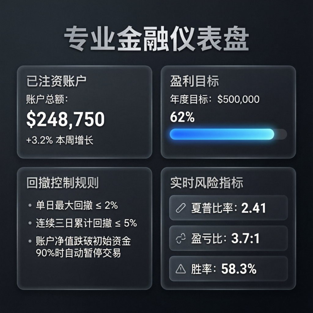 Professional Financial Dashboard