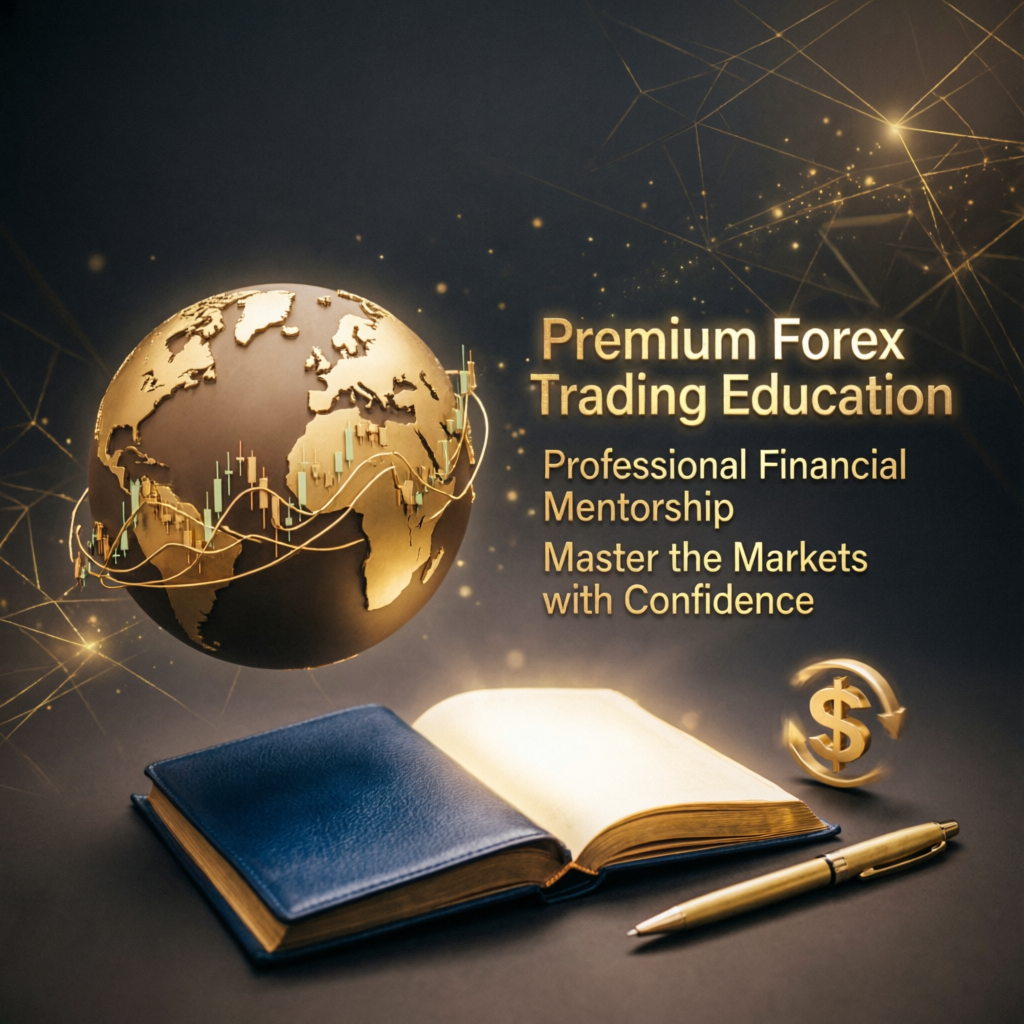 Premium forex trading education and professional mentorship for prop firm challenges
