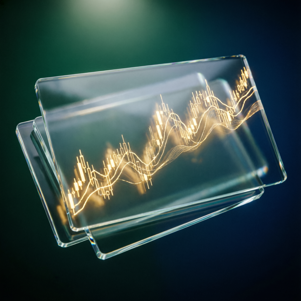 Glass financial dashboards