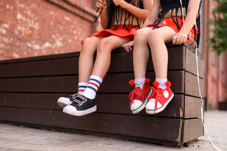Zapatillas de colores