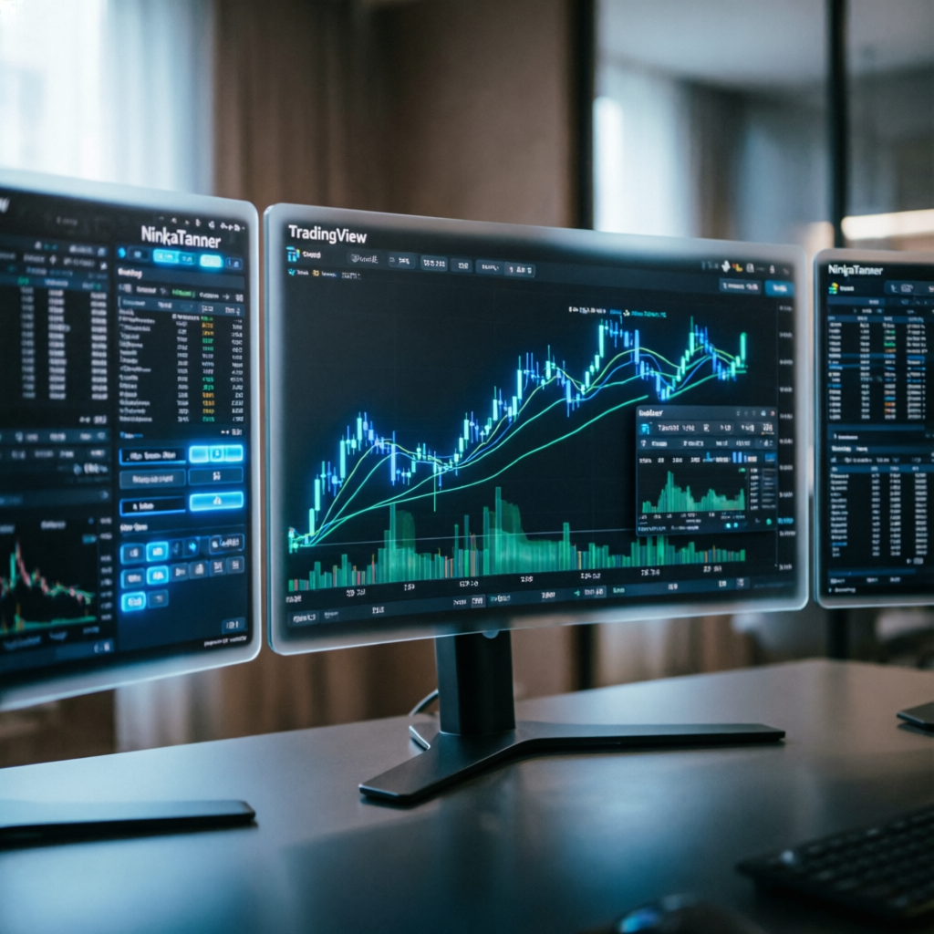 NinjaTrader and TradingView platform setup for Apex funded account trading