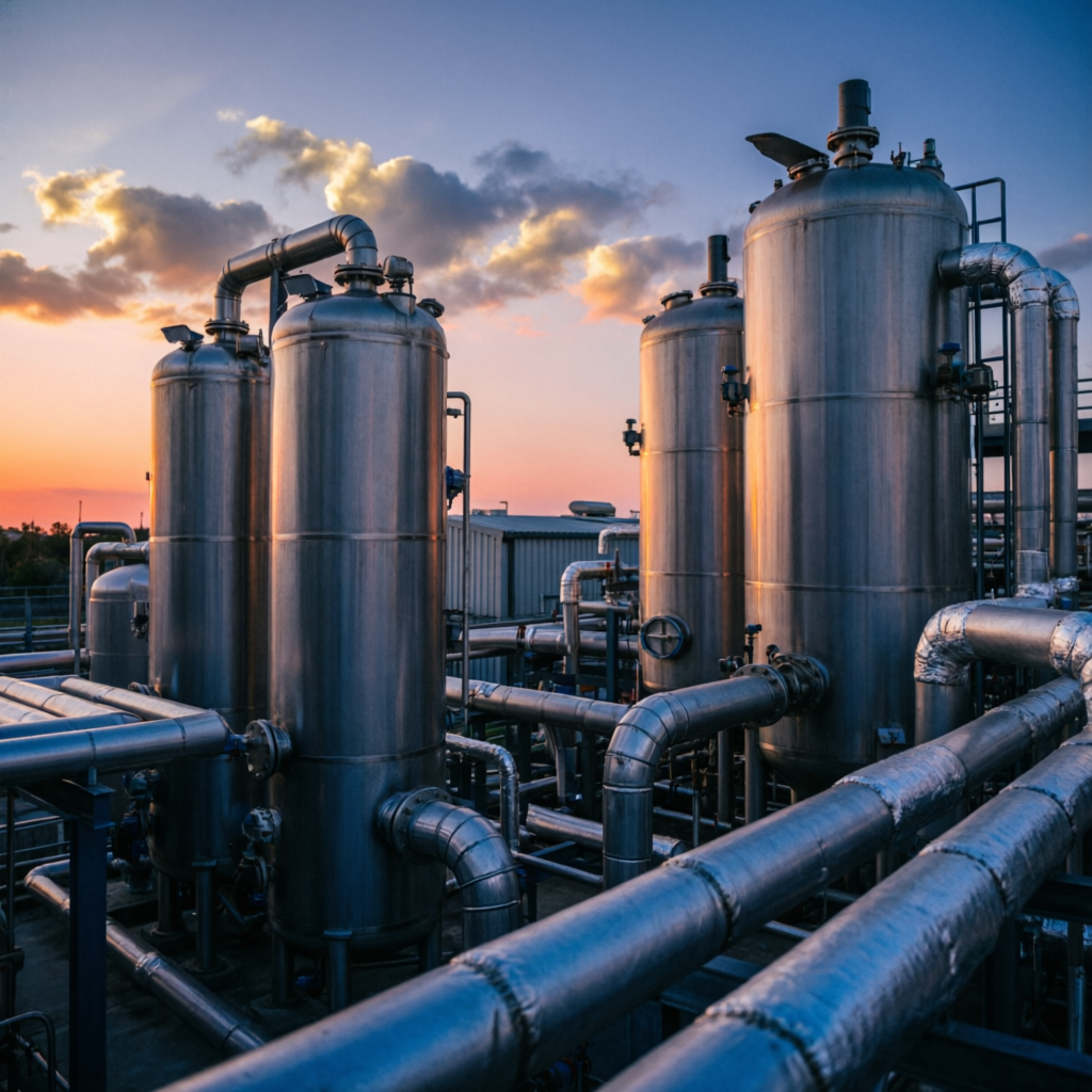 Chemical process plant