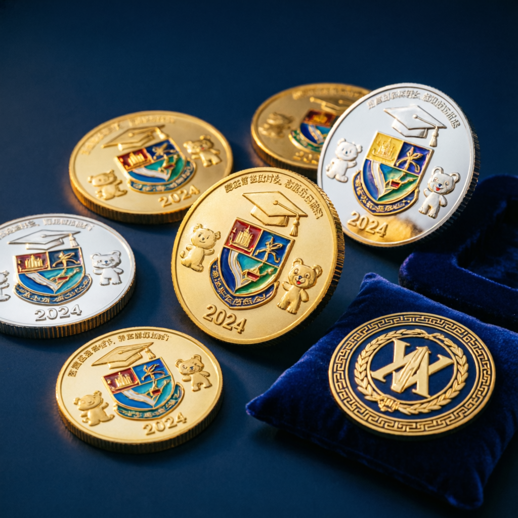 School Graduation Coins