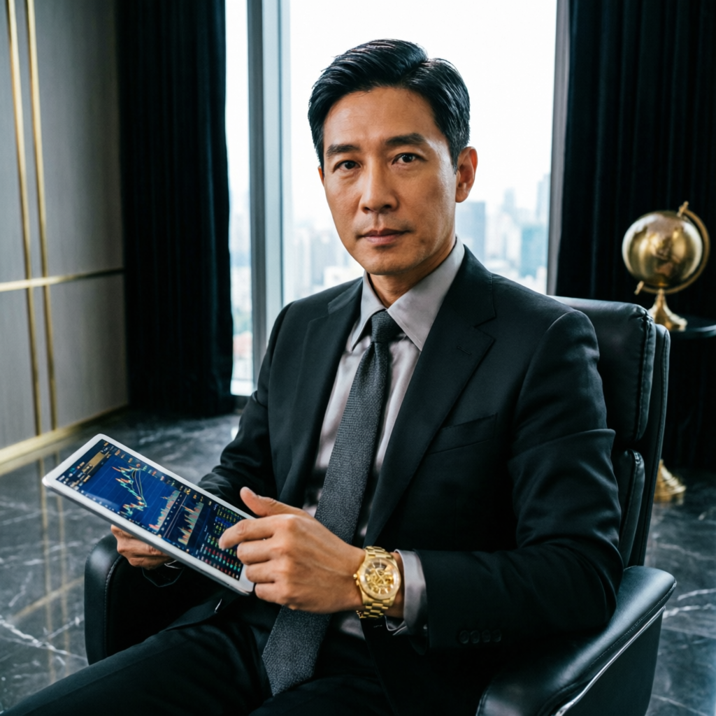 Professional forex trader reviewing My Funded Futures account performance