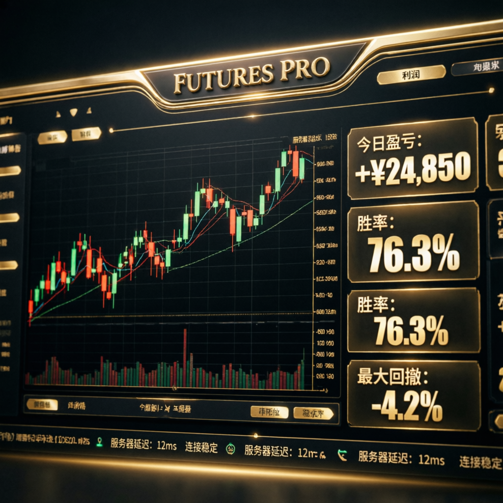 My Funded Futures trading dashboard showing profit and performance metrics