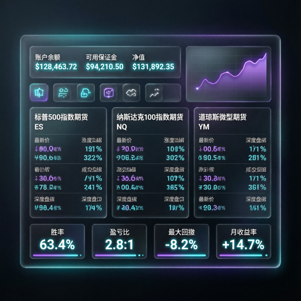 Funded Account Management Results - Trading Dashboard