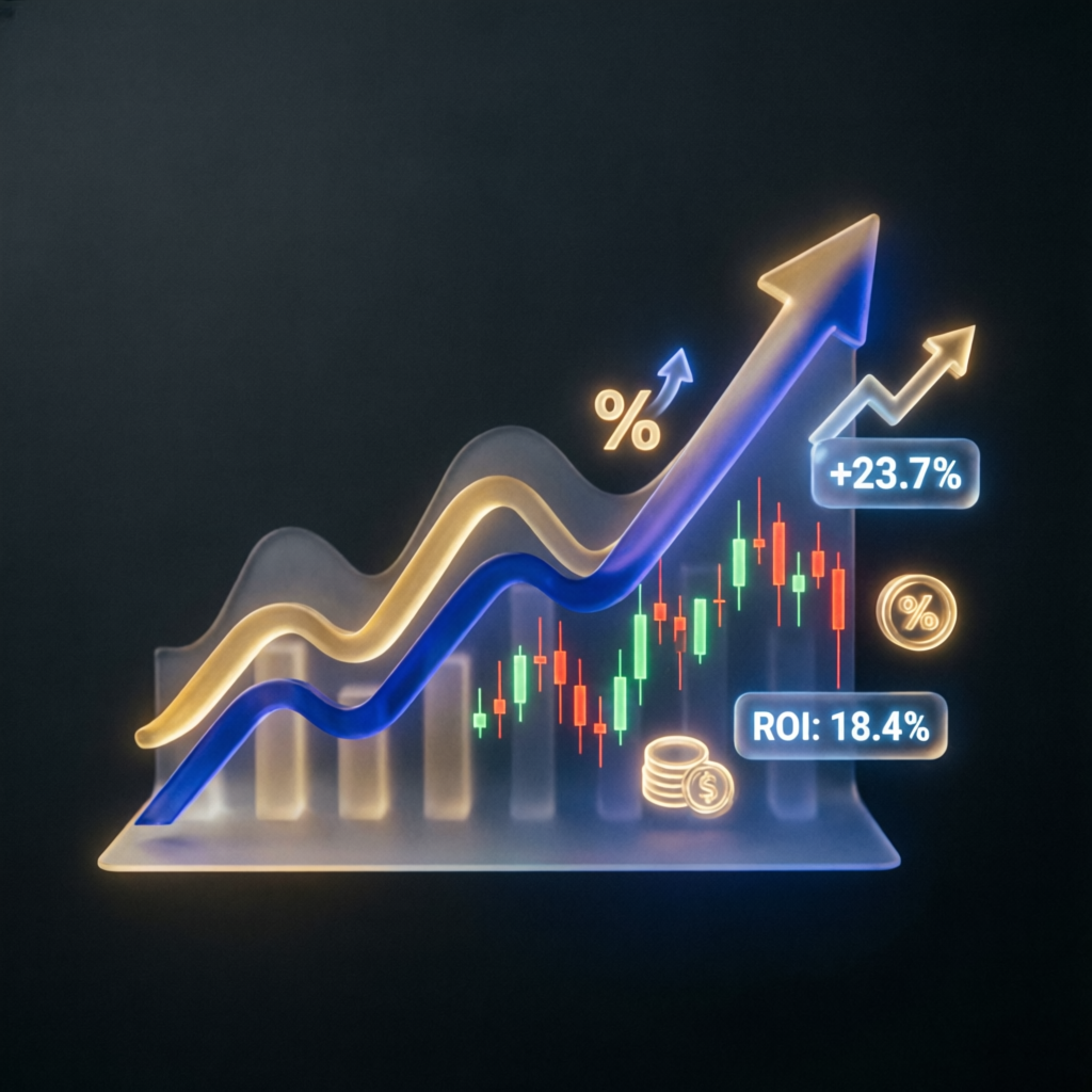 My Funded Futures Challenge Passed - Profit Growth Chart