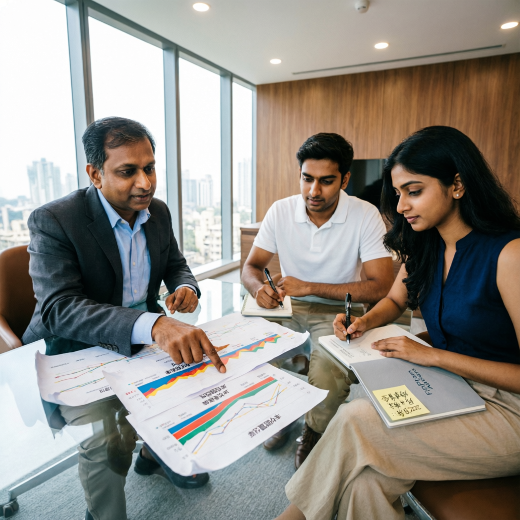 Financial planning meeting Mumbai