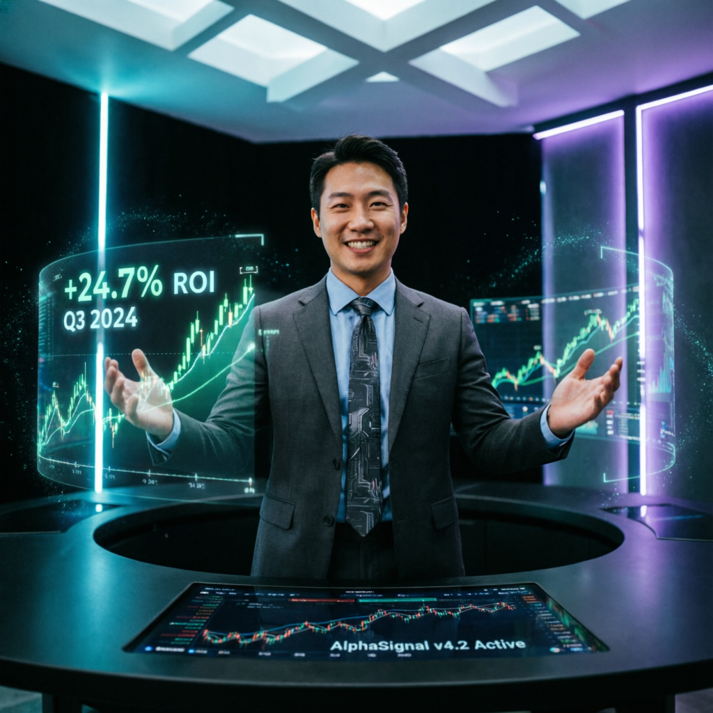 Professional funded trader success with AI trading system
