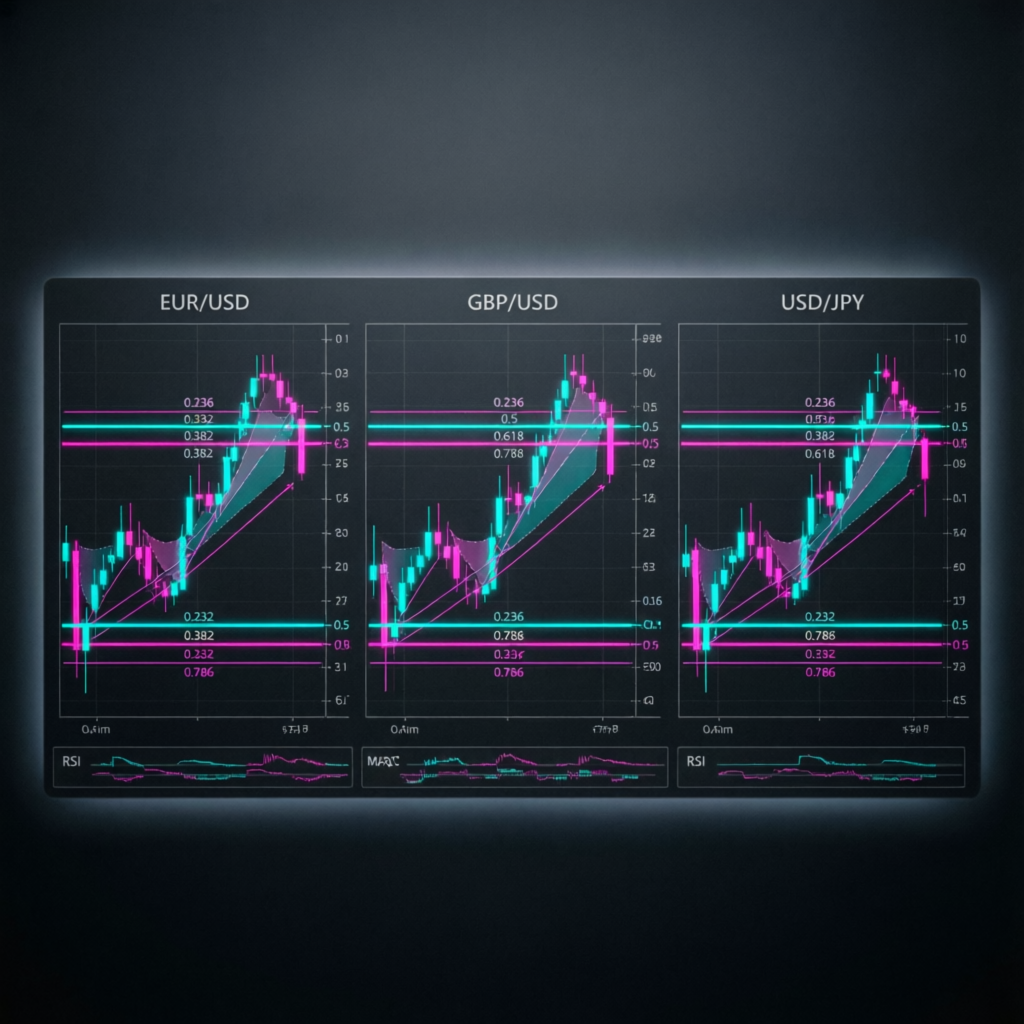 Multi-currency forex trading strategy with technical analysis