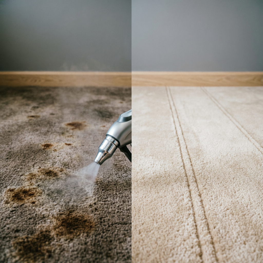 Carpet Cleaning Process
