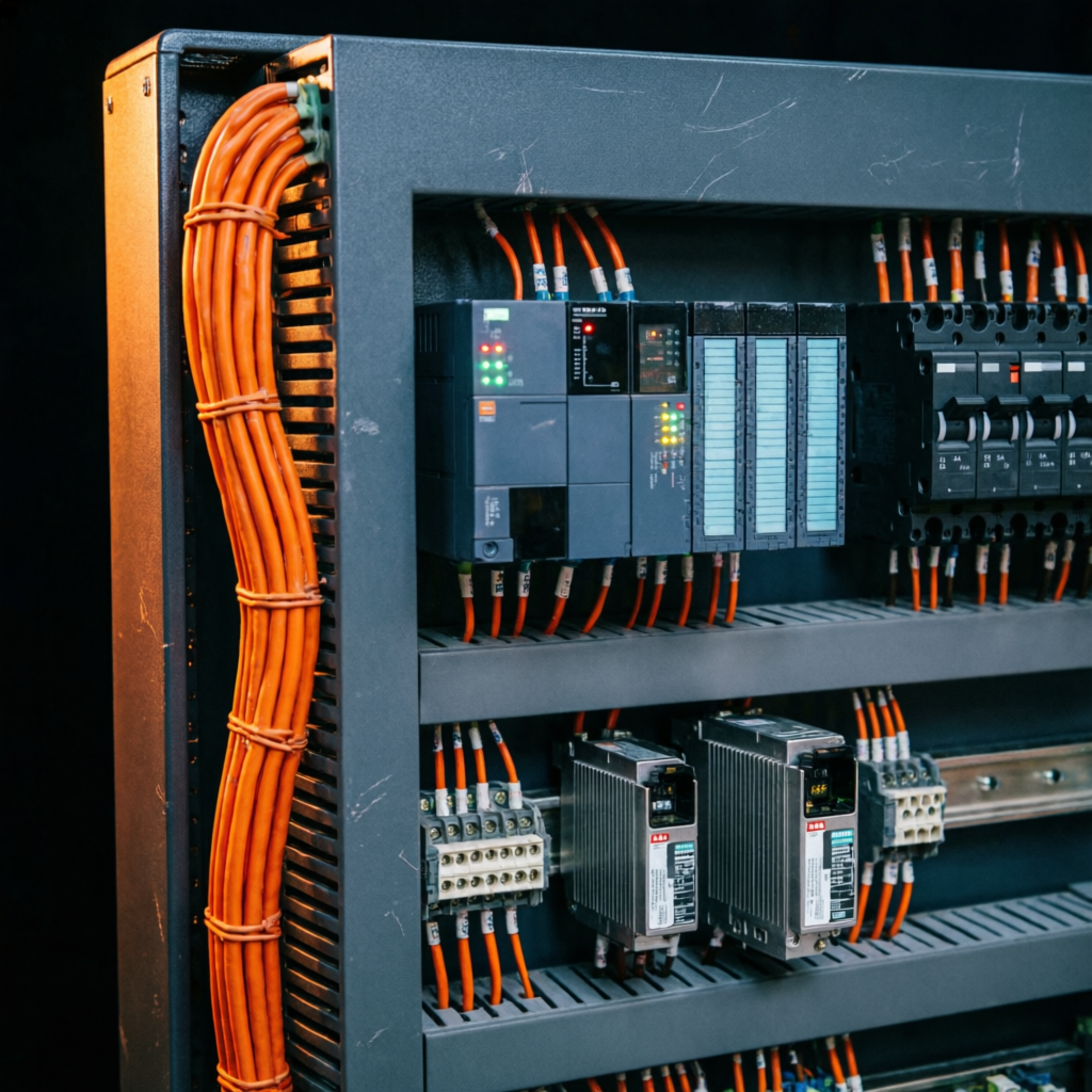 Painel elétrico industrial