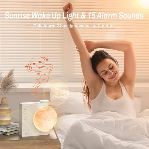 A sleepless person lying in bed staring at an alarm clock