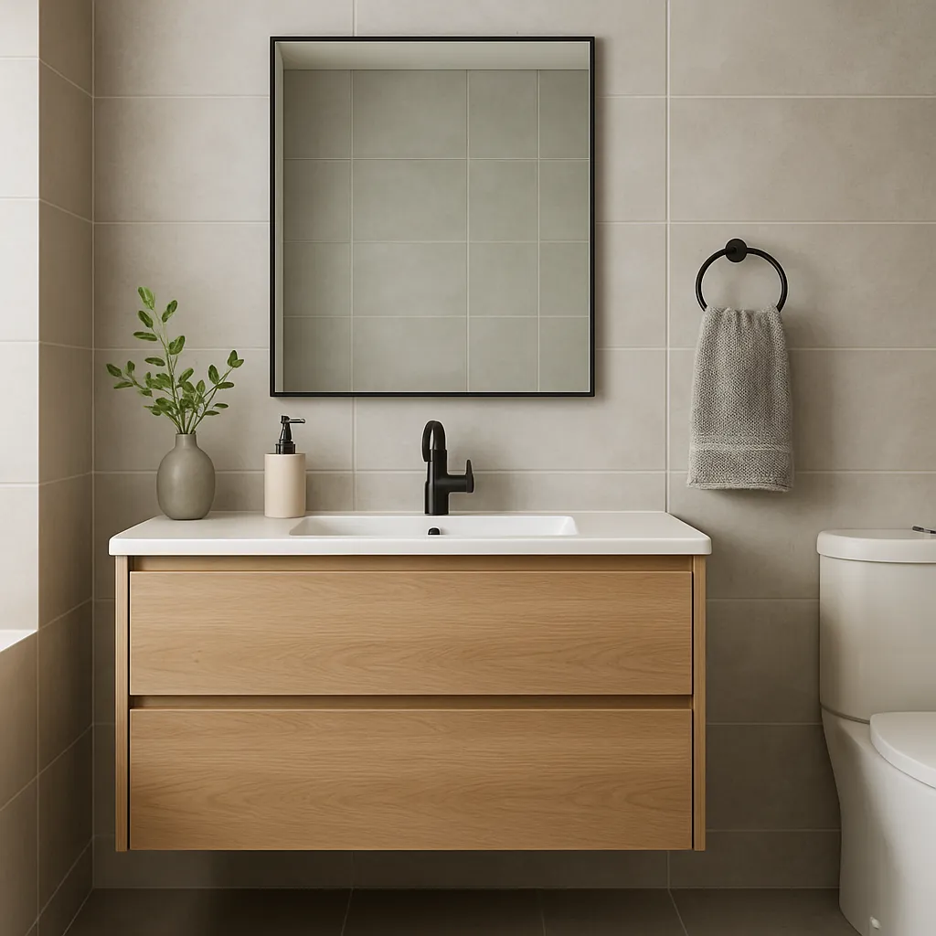 Meuble de salle de bain moderne