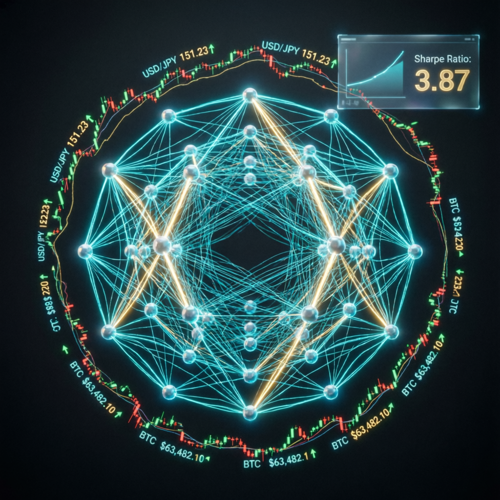 Advanced trading algorithm and neural network visualization for prop firm passing
