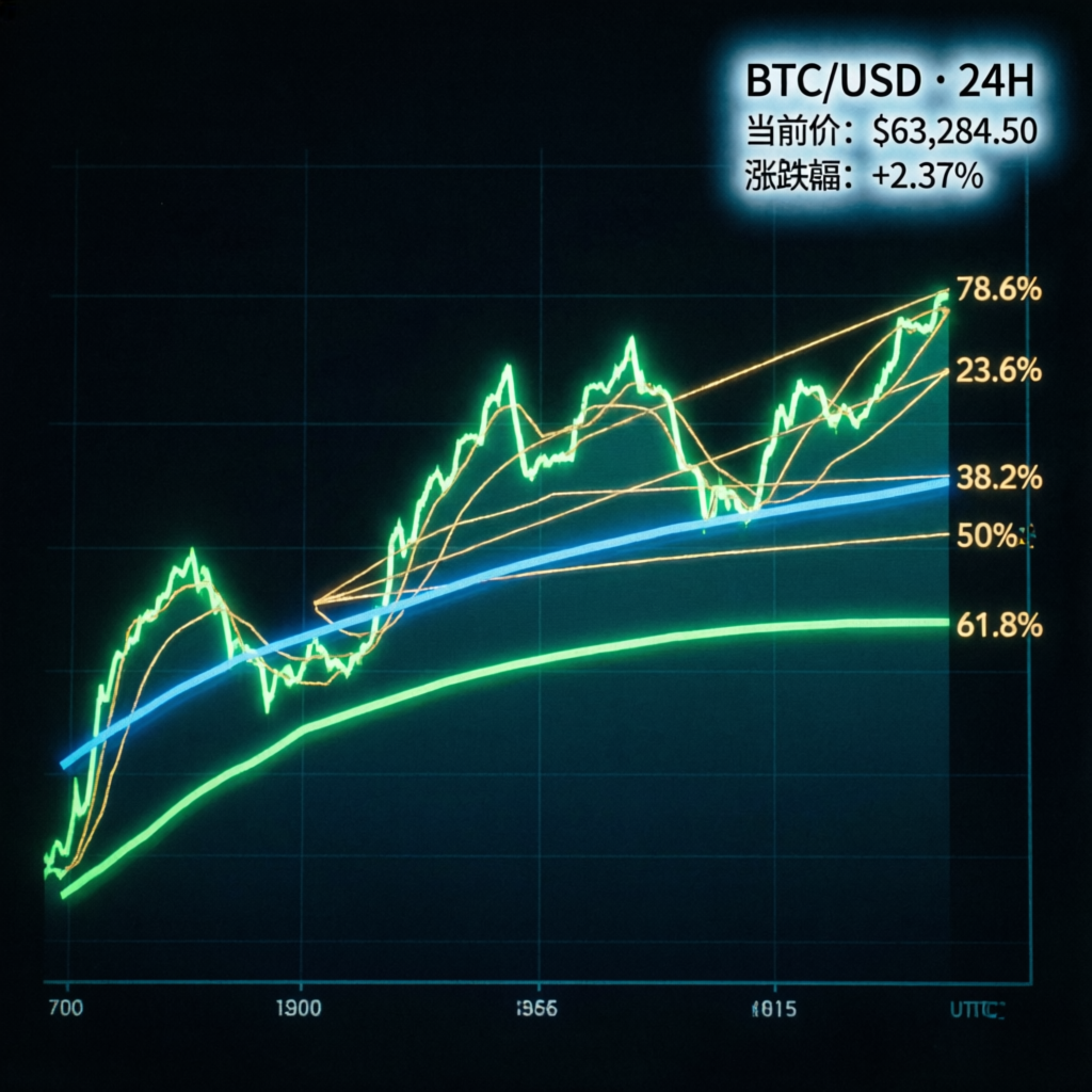 Futures trading chart with Fibonacci retracement levels for Apex Trader Funding strategy