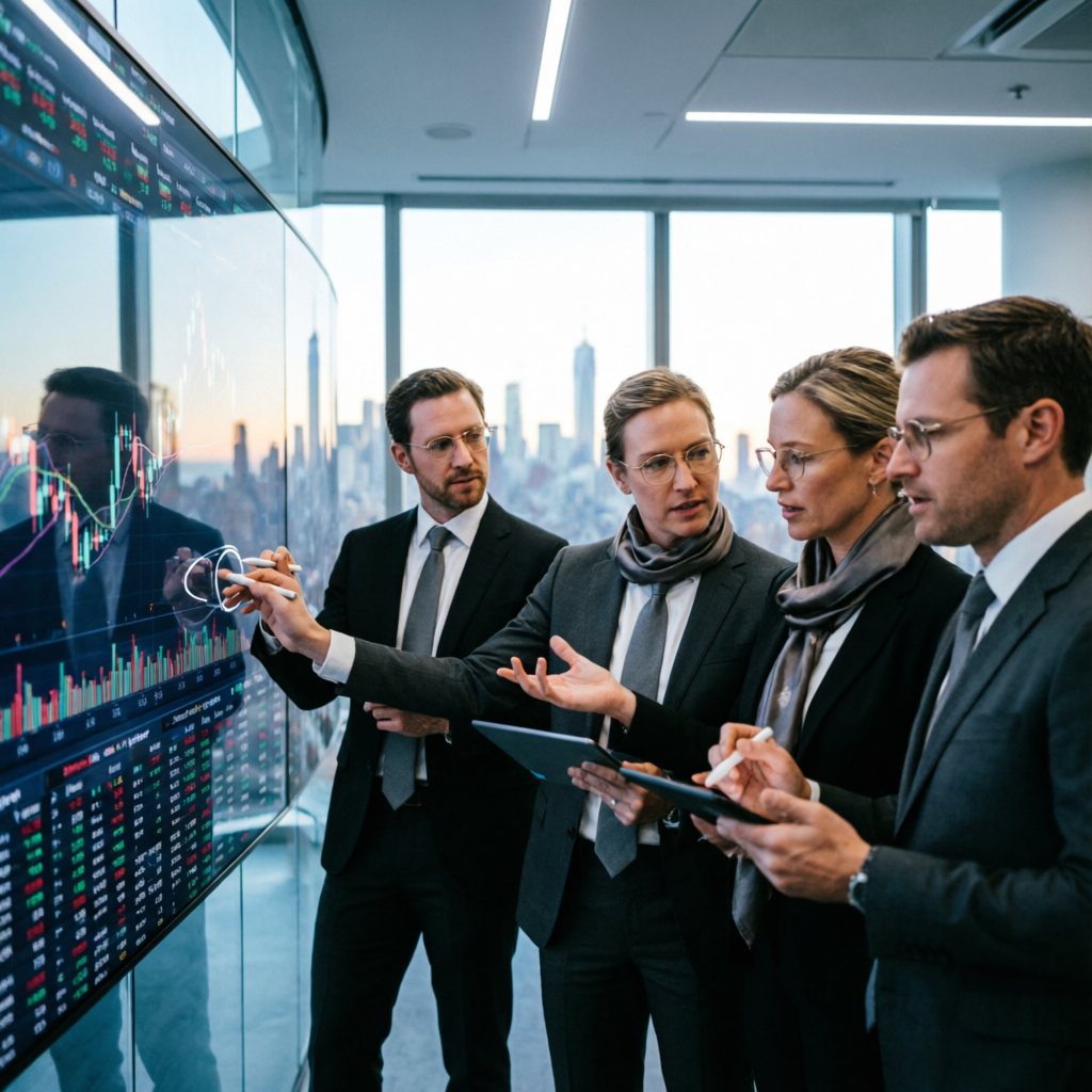 Team of professional financial analysts
