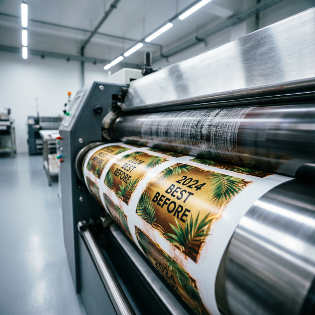 Mesin Printing Label Kurma
