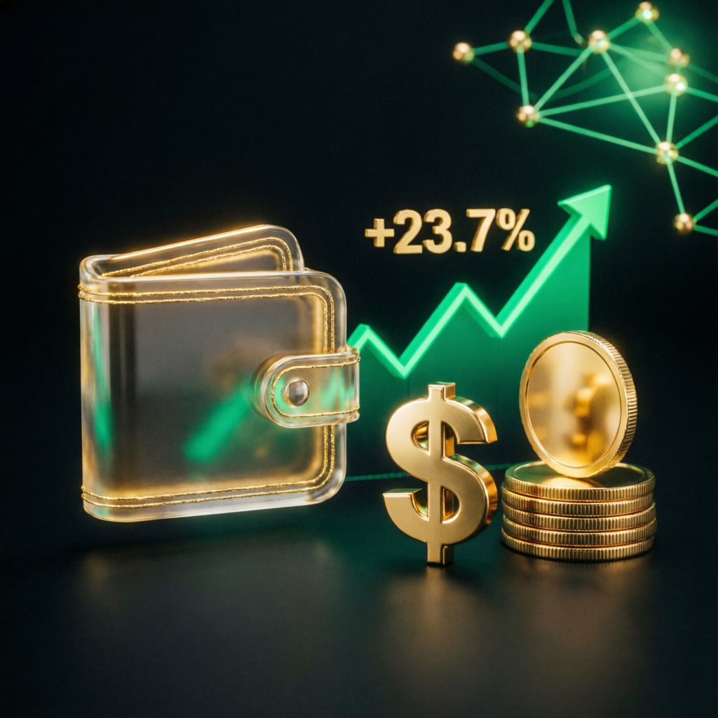 Funded account profits and financial growth