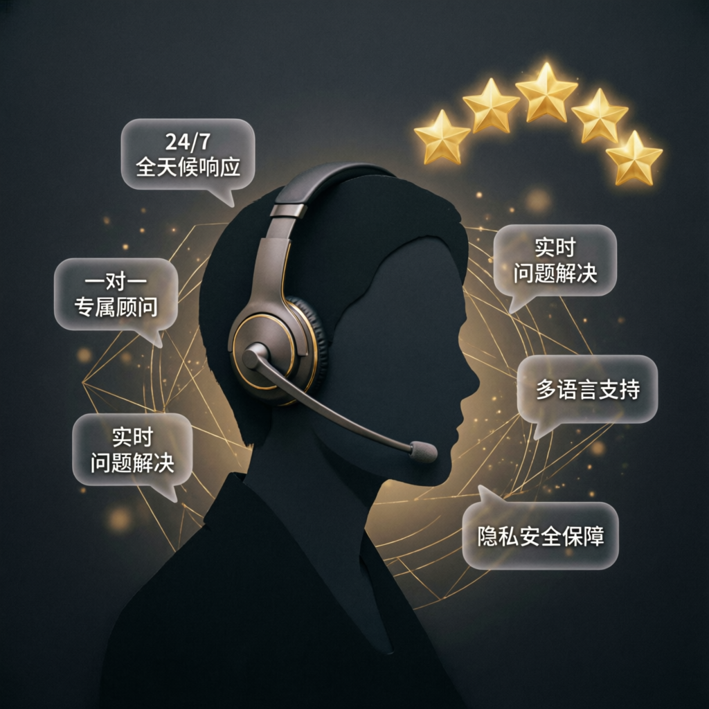 Professional customer support service