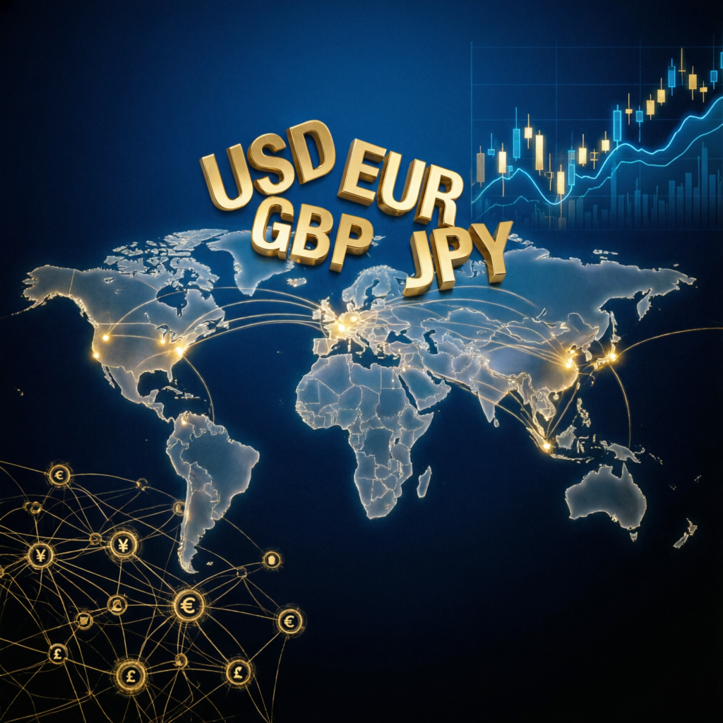 Global forex market coverage