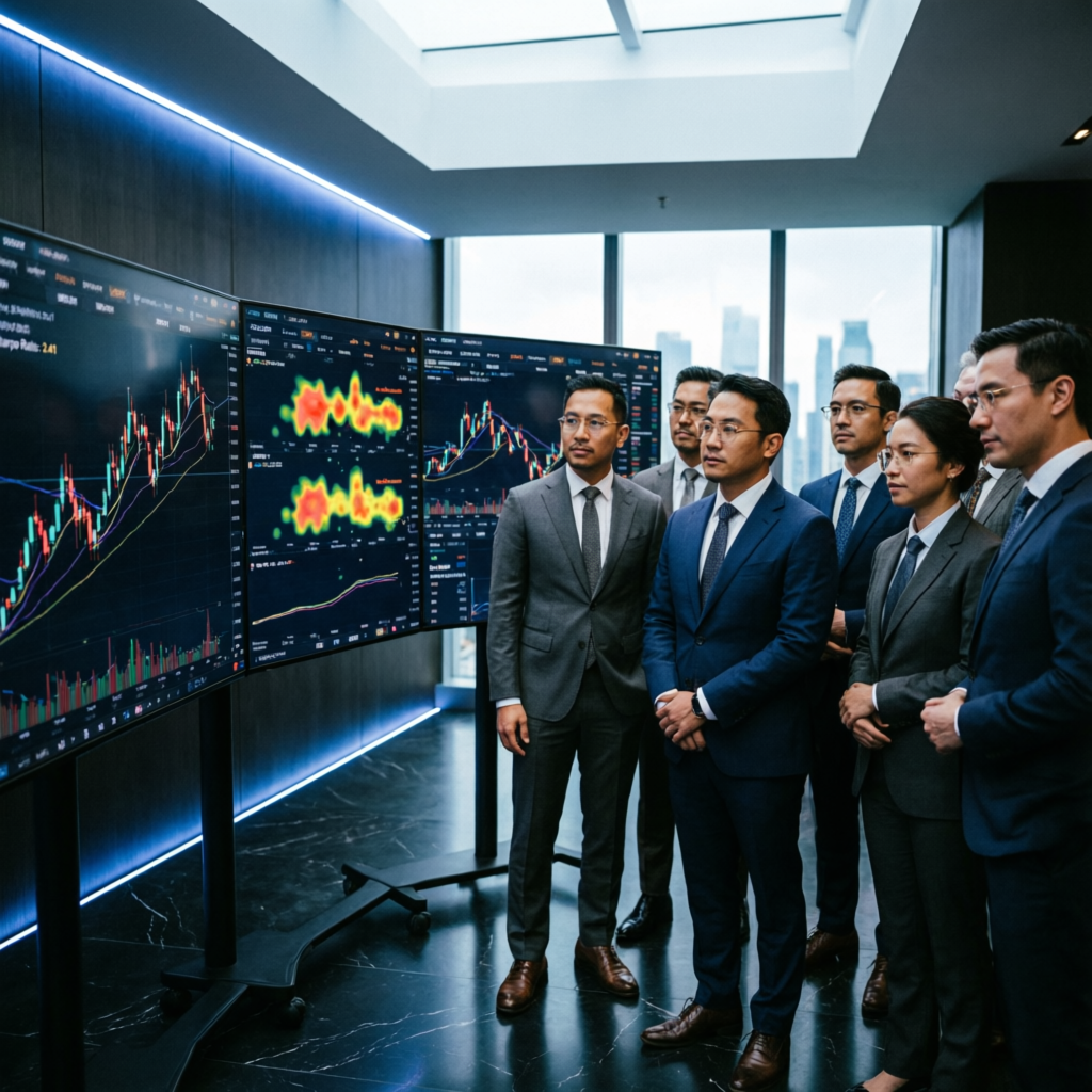 Professional trading team at Topstep prop firm evaluation