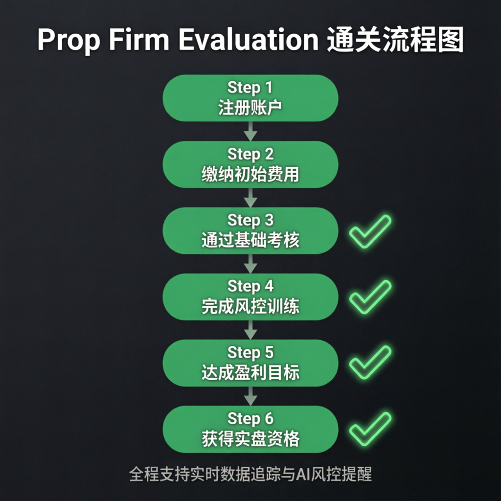 Step-by-step process flowchart
