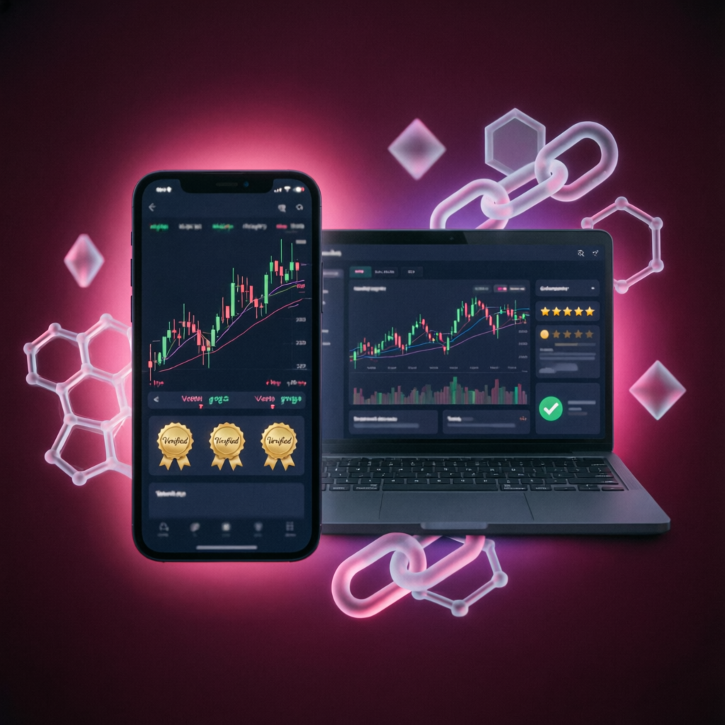 Новые обменники криптовалют на экранах устройств