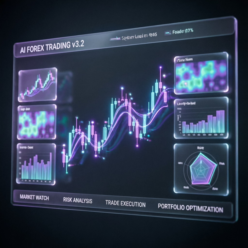 AI Forex Trading Dashboard - Prop Firm Passing Service Technology