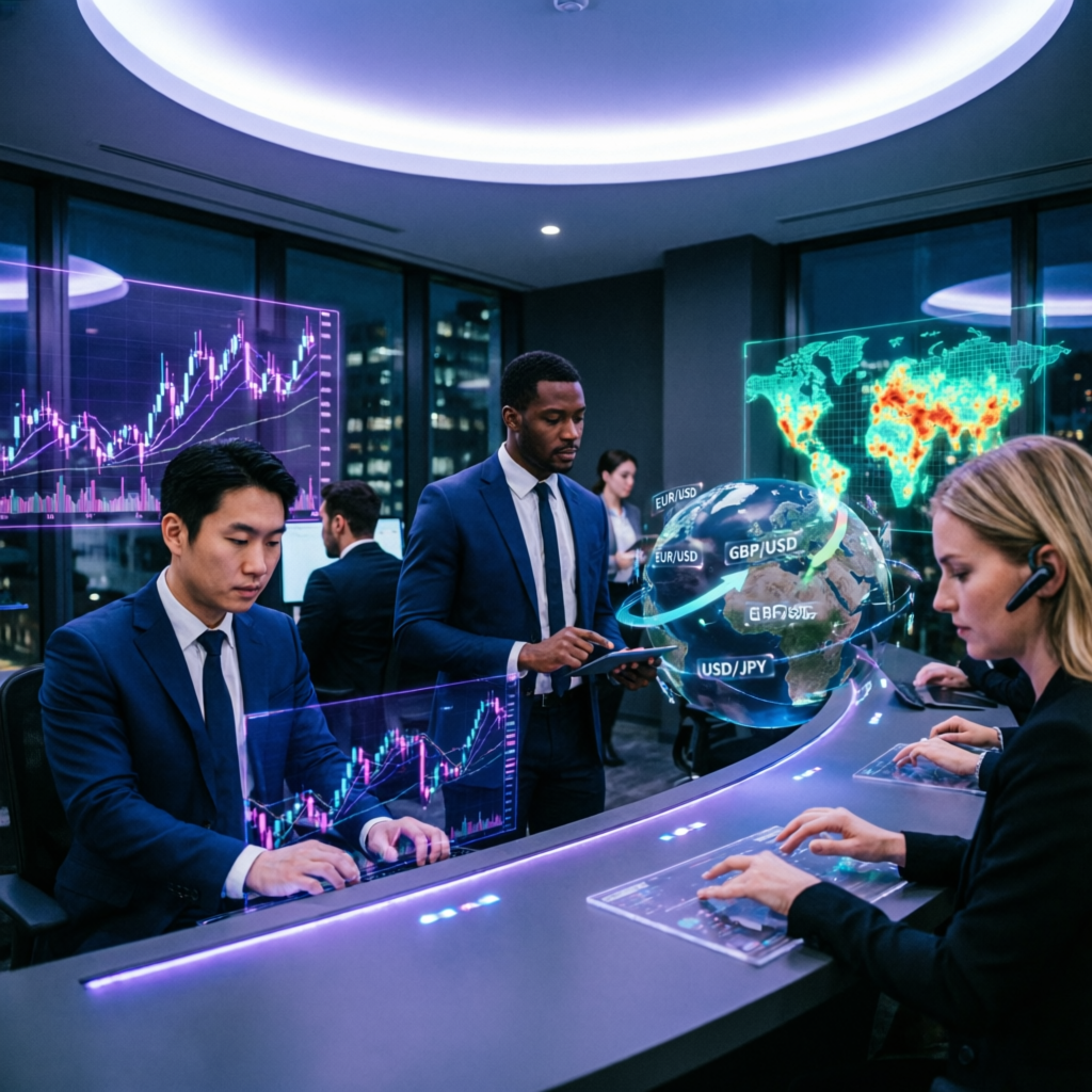 Professional trading team ensuring client success and satisfaction