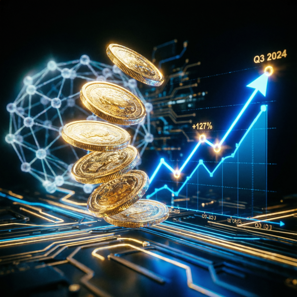 Funded trading account success with profit growth visualization